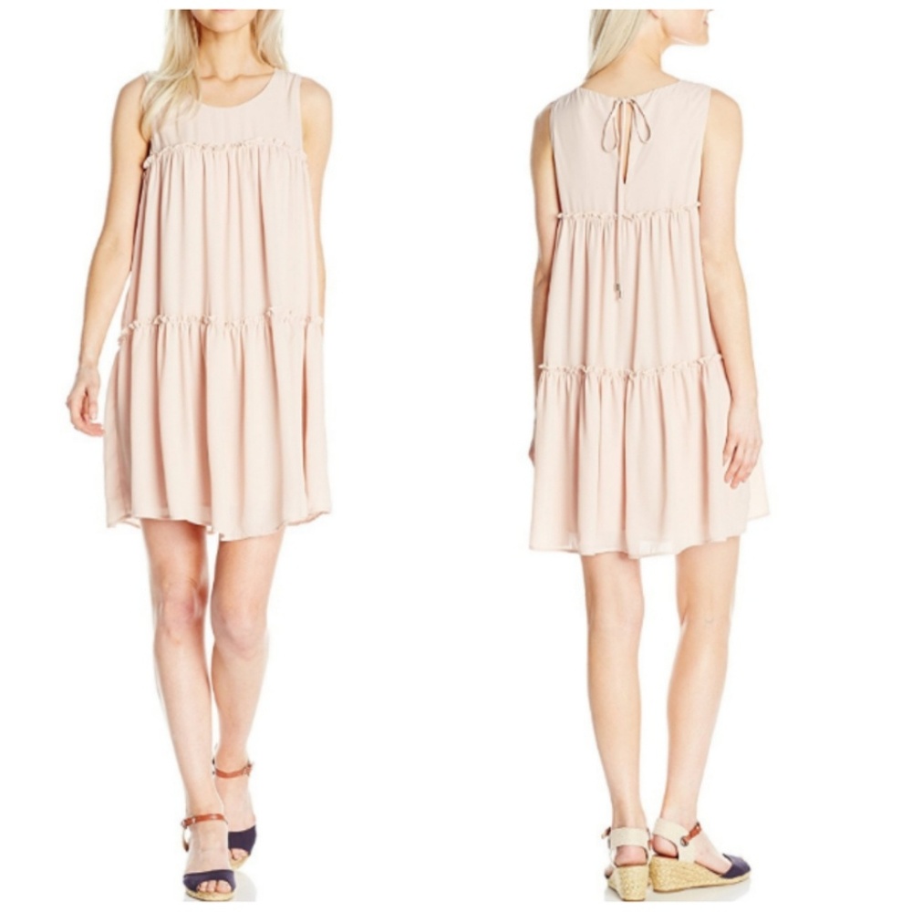 💜JUST IN💜 NEW Chiffon Ruffled Swing Dress
